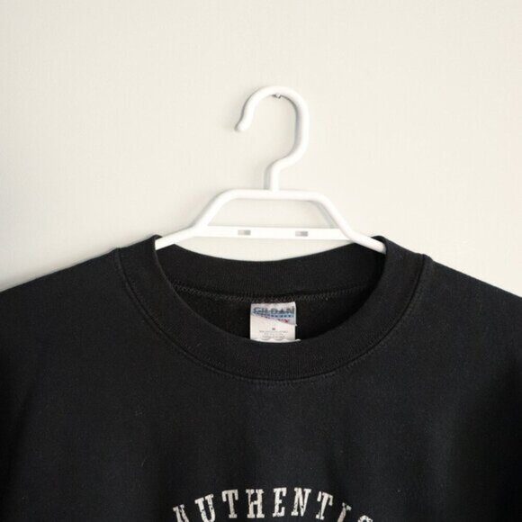 Virginia Beach Women's Sz M Navy Blue Casual Crewneck Pullover Stretch Sweater - Picture 4 of 12